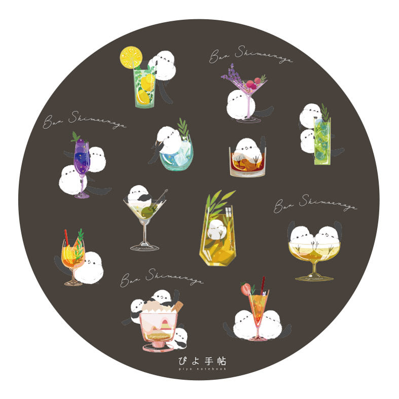 (Made-to-order requests are currently closed. Please wait until we reopen.) Made-to-Order Long-tailed Tit Acrylic Coaster