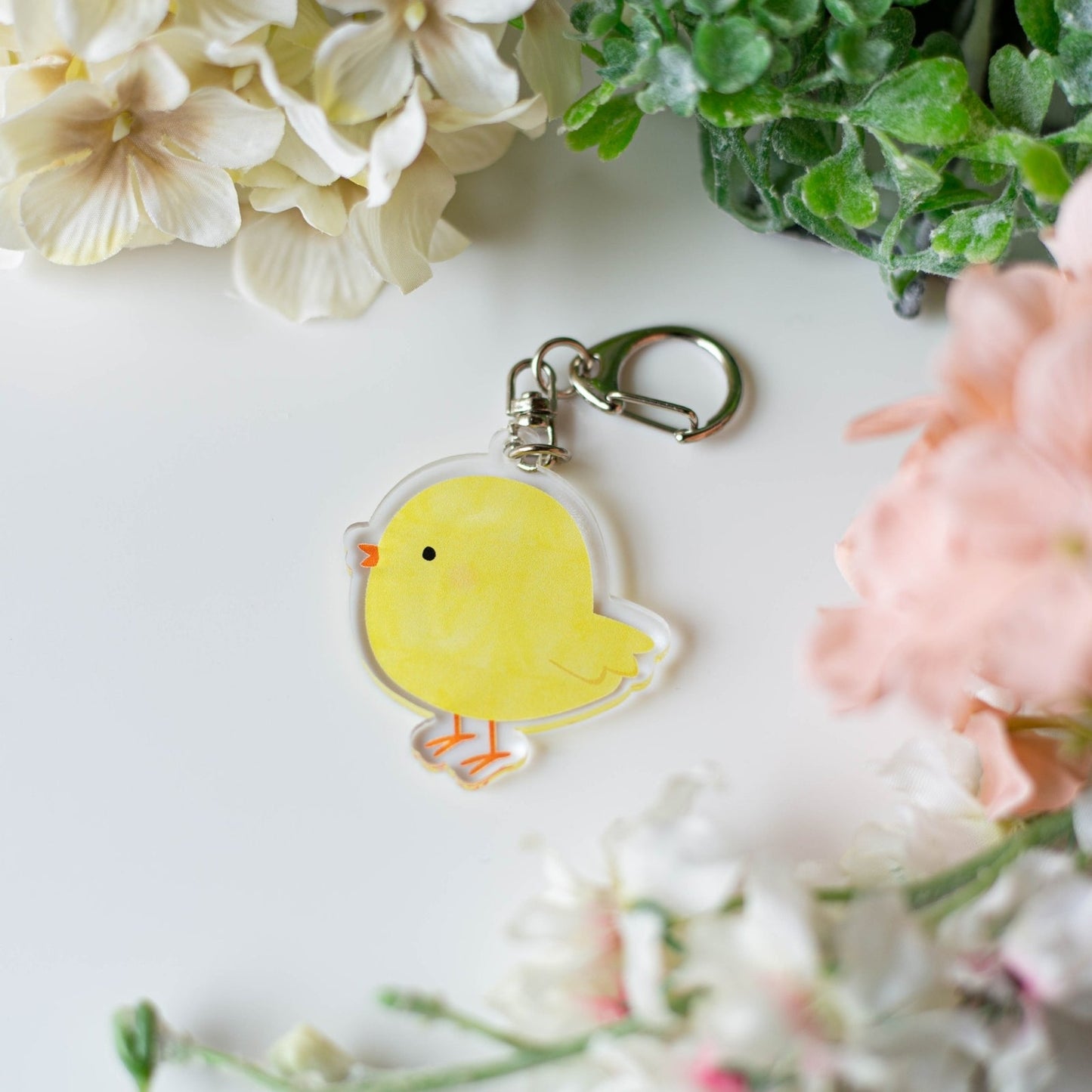 (Made-to-order requests are currently closed. Please wait until we reopen.) Made-to-Order Chick Acrylic Key Holder