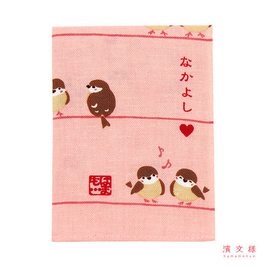 Sparrow  Tenugui Handkerchief Cloth
