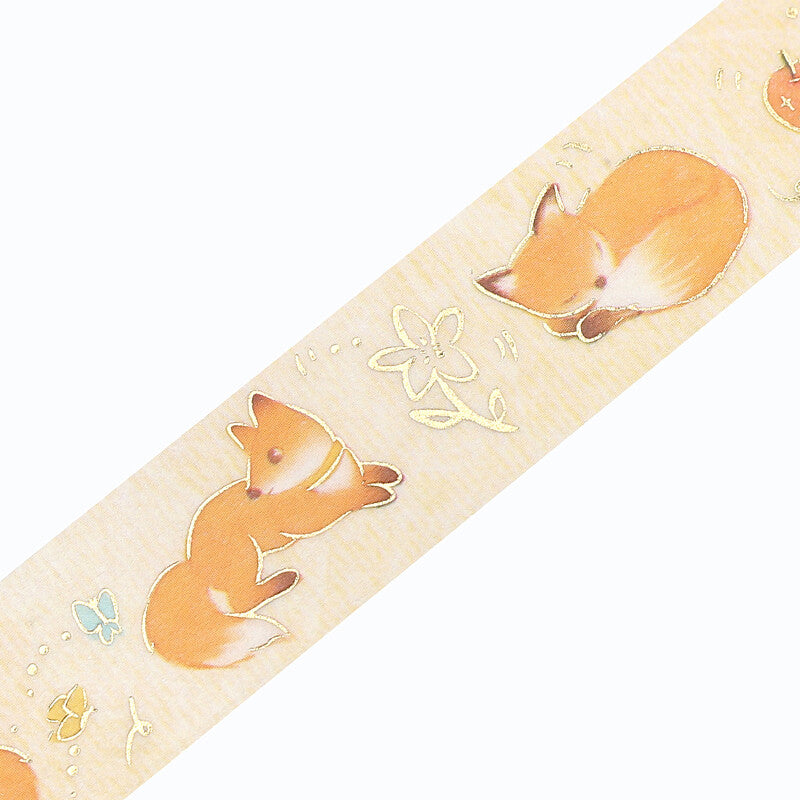 Fox Glitter Washi Tape Masking Tape