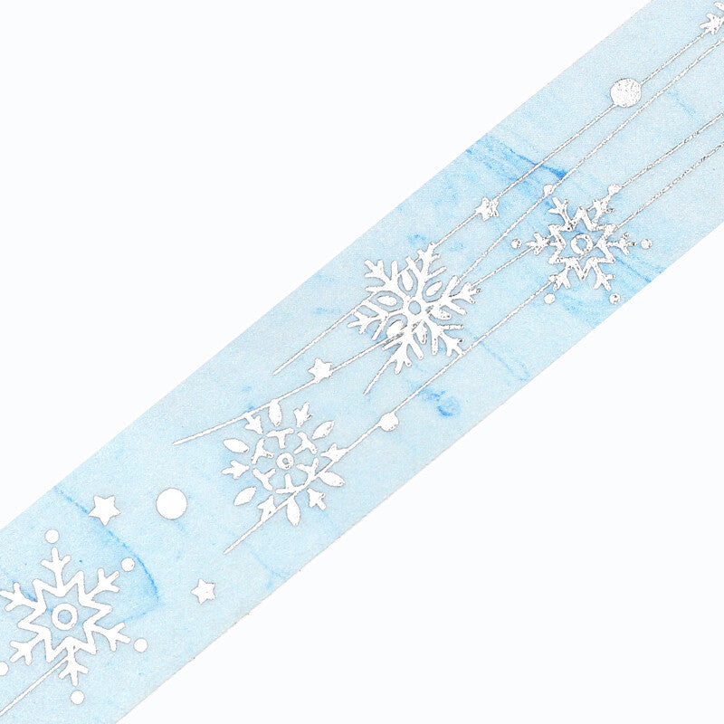 Snow Crystal Glitter Washi Tape Masking Tape