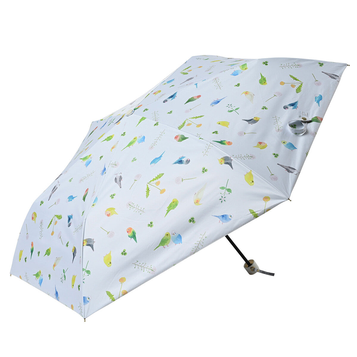Budgie Cockatiel Lovebird Folding Umbrella with UV Protection