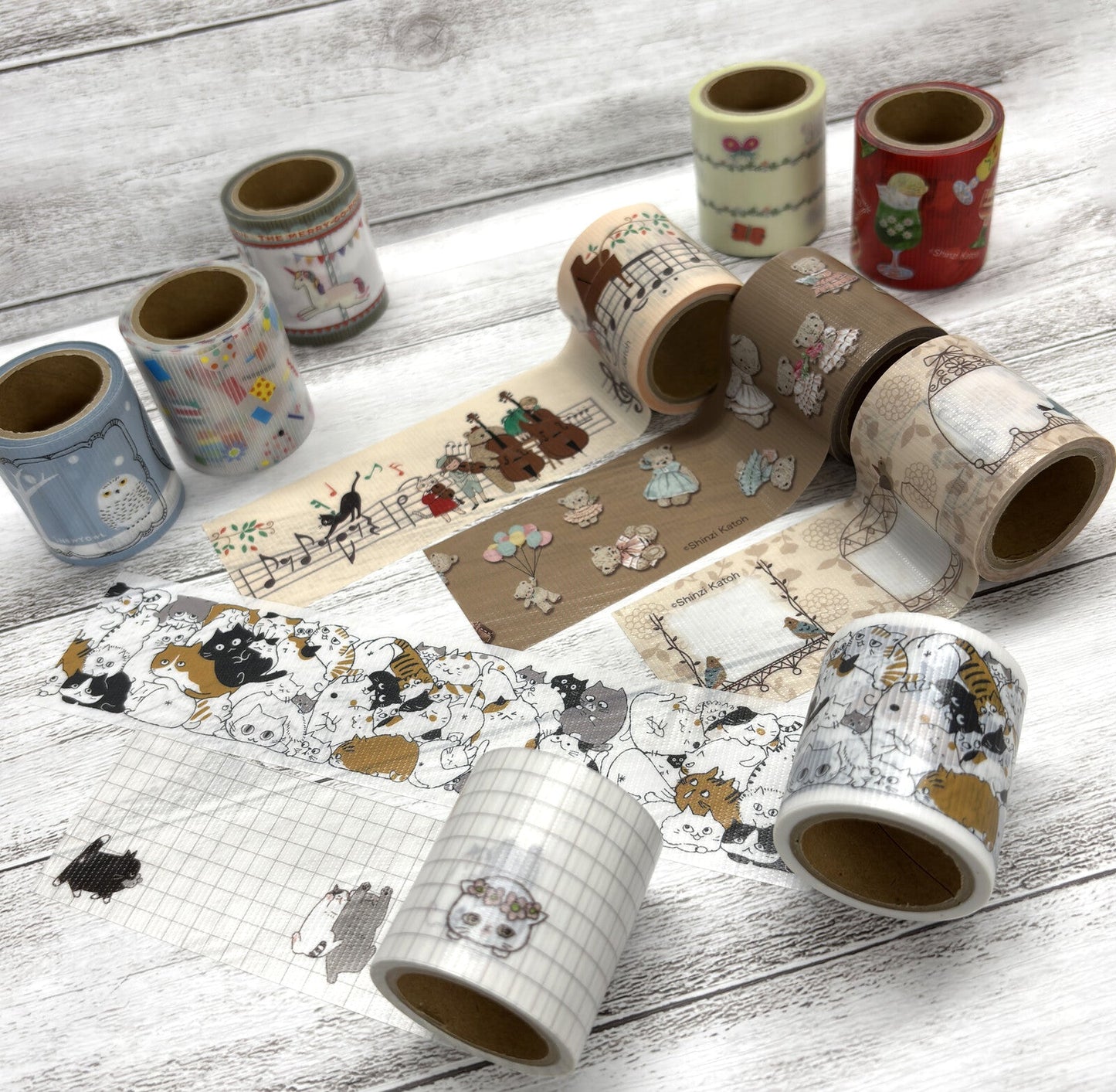 Polar Animals Yojo Tape Removable Tape Packing Tape Decoration Tape