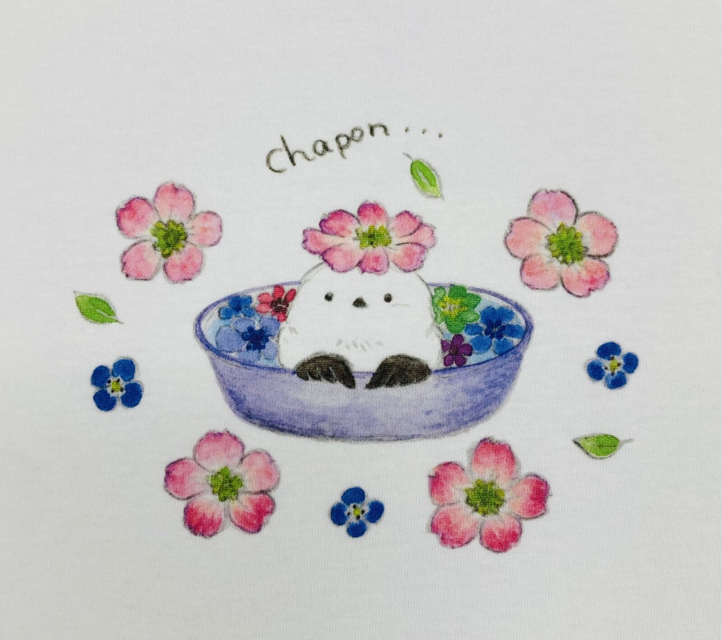 Long-tailed Tit Loose Fit T-Shirt (Made to Order)