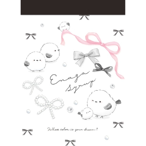 Long-tailed Tit Mini Memo Pad