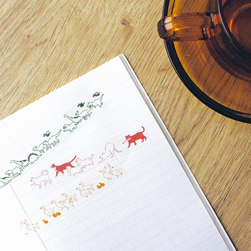 AH LA LA Ducks Japanese Washi Tape Masking Tape