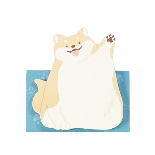 Hi! Shiba Inu Dog Standing Sticky Notes