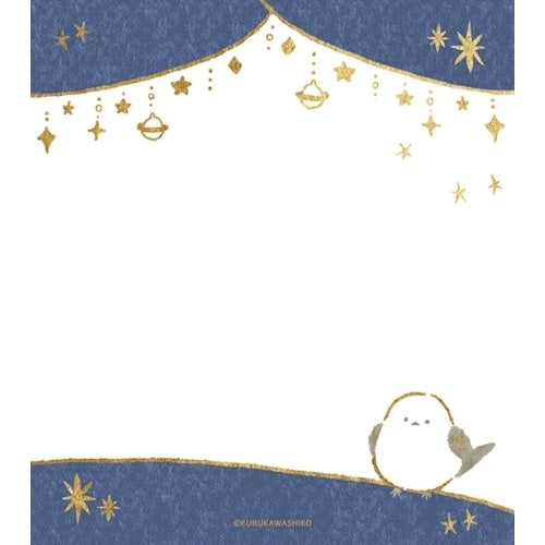 Long-tailed Tit Memo Pad