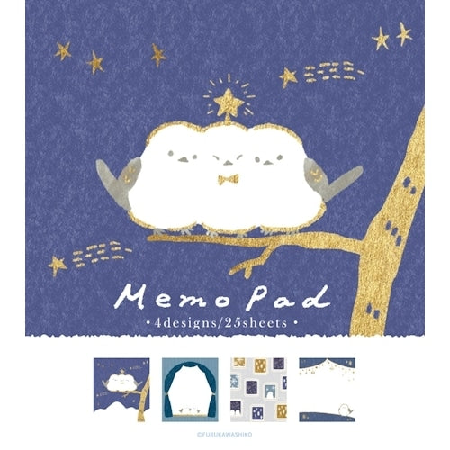 Long-tailed Tit Memo Pad