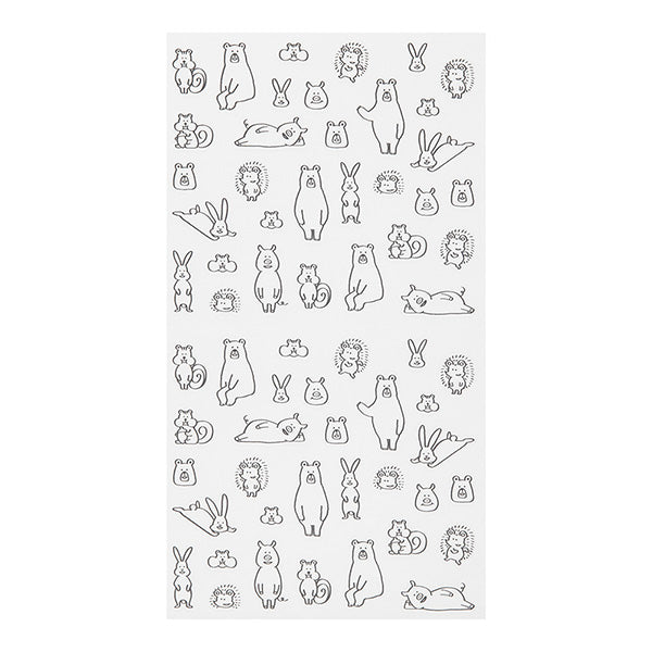 Removable Animal Stickers for Planner Free Gift Not for Sale
