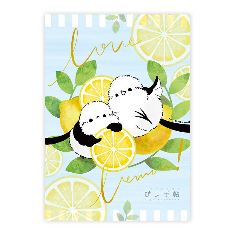 Long-tailed Tit and Lemon Memo Pad