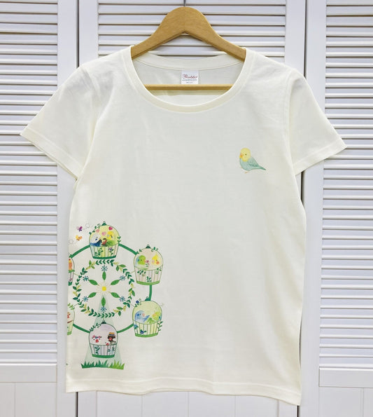 Birds Ferris Wheel Women's T-shirt (Made to Order)