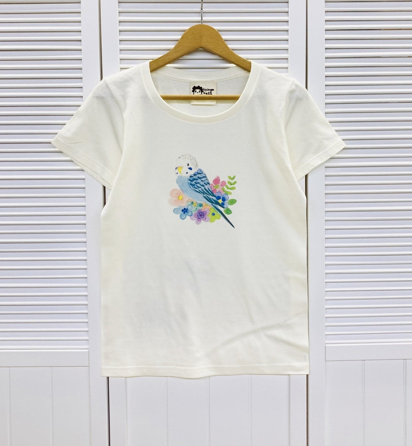Budgie Flower Women's T-shirt (Made to Order)