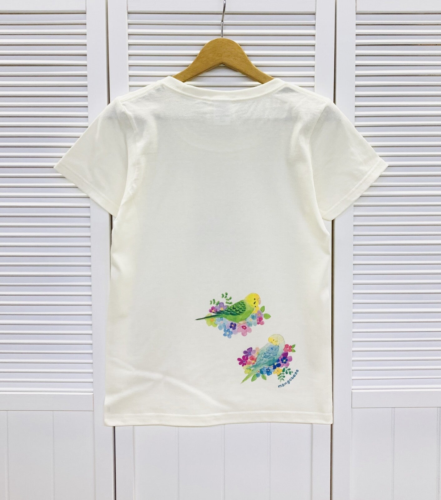 Budgie Flower Women's T-shirt (Made to Order)