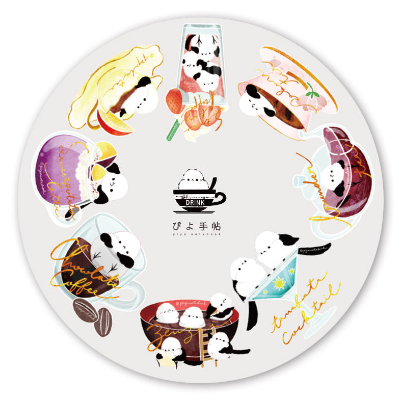 (Made-to-order requests are currently closed. Please wait until we reopen.) Made-to-Order Long-tailed Tit Acrylic Coaster