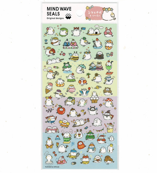 Long-tailed Tit Stickers