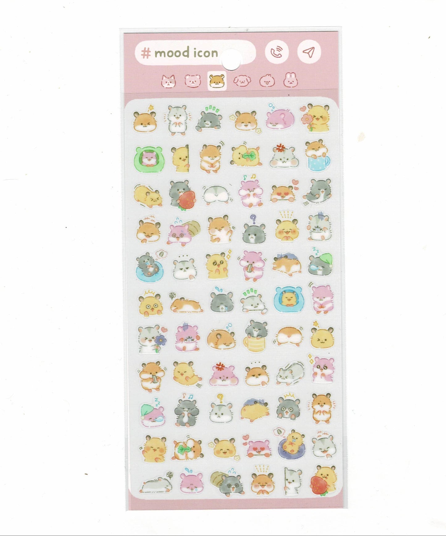 Hamster Stickers for Planner