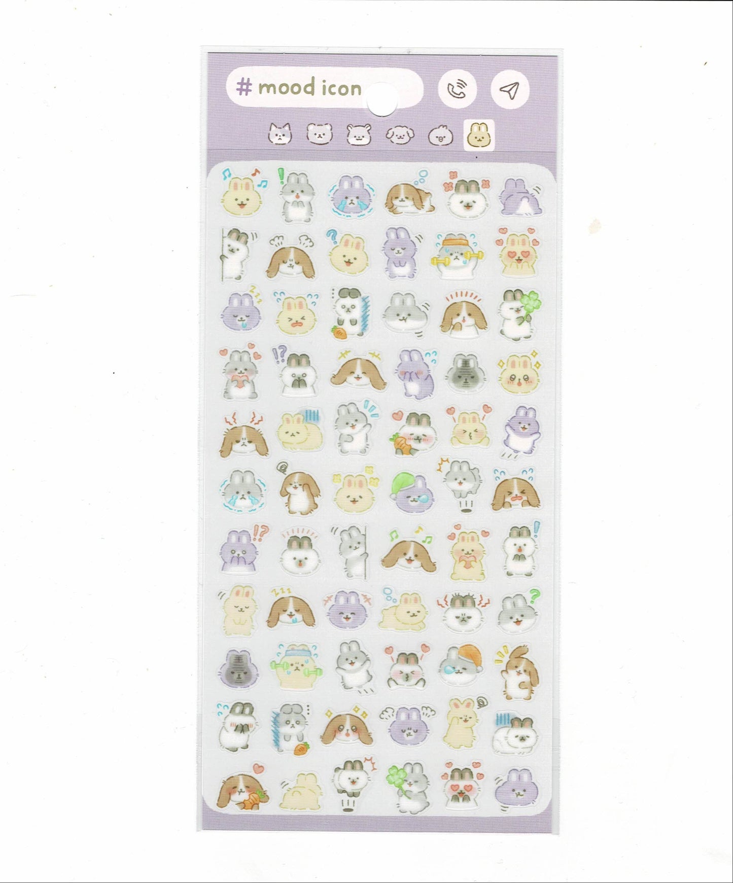 Rabbit Stickers for Planner