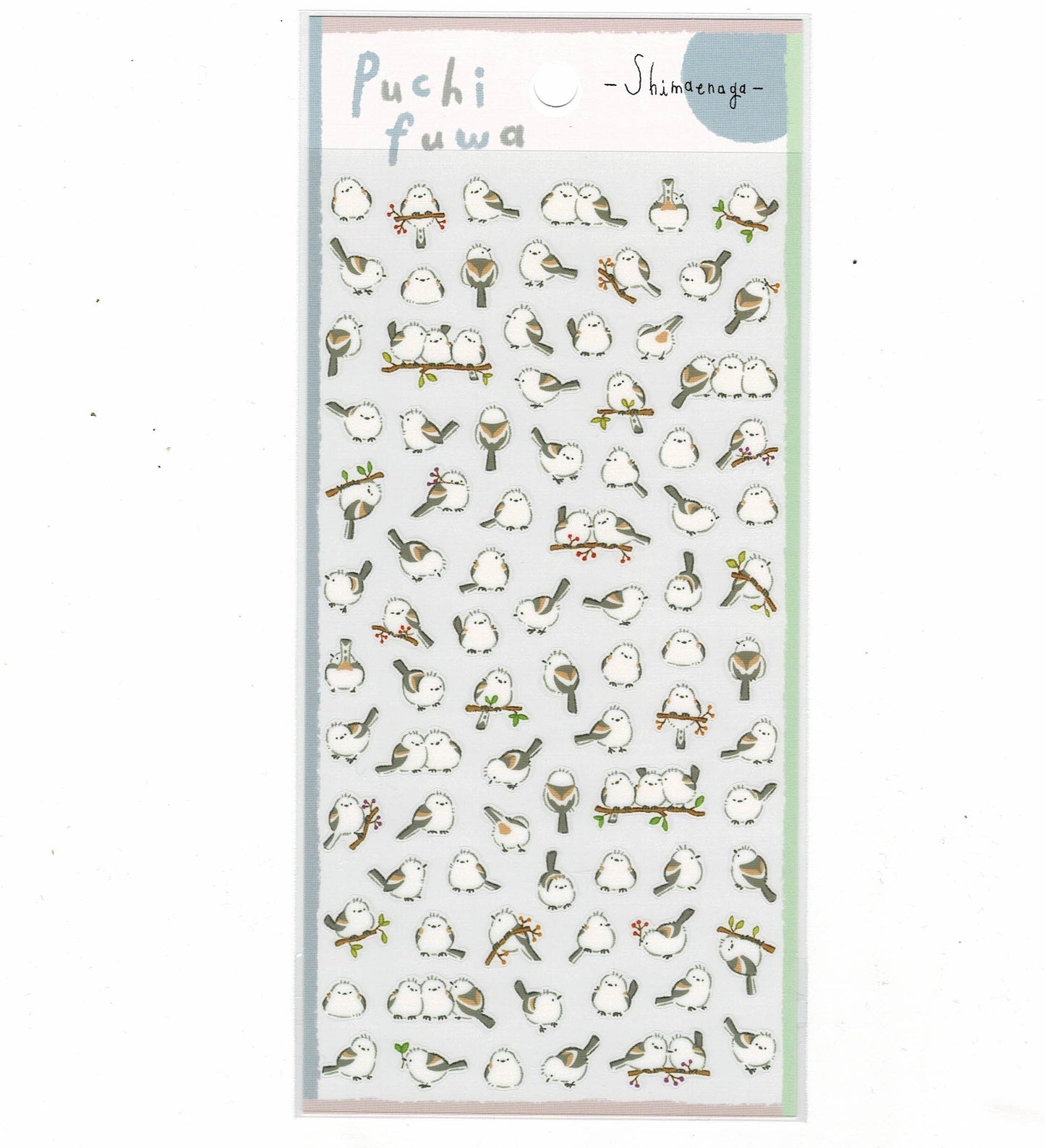 Long-tailed Tit Stickers - Sweet Birdie Boutique International