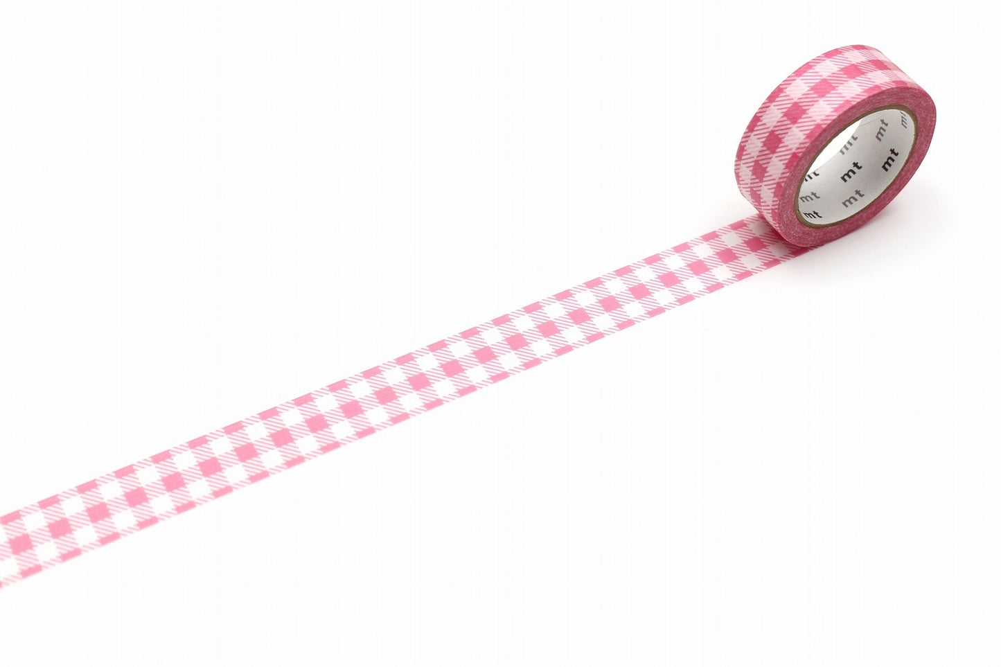 mt deco Stripe Gingham Check Pink Japanese Washi Tape