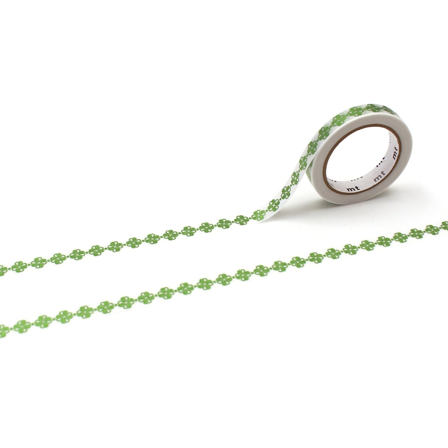 mt deco High Brightness Clover Slim Japanese Washi Tape Masking Tape