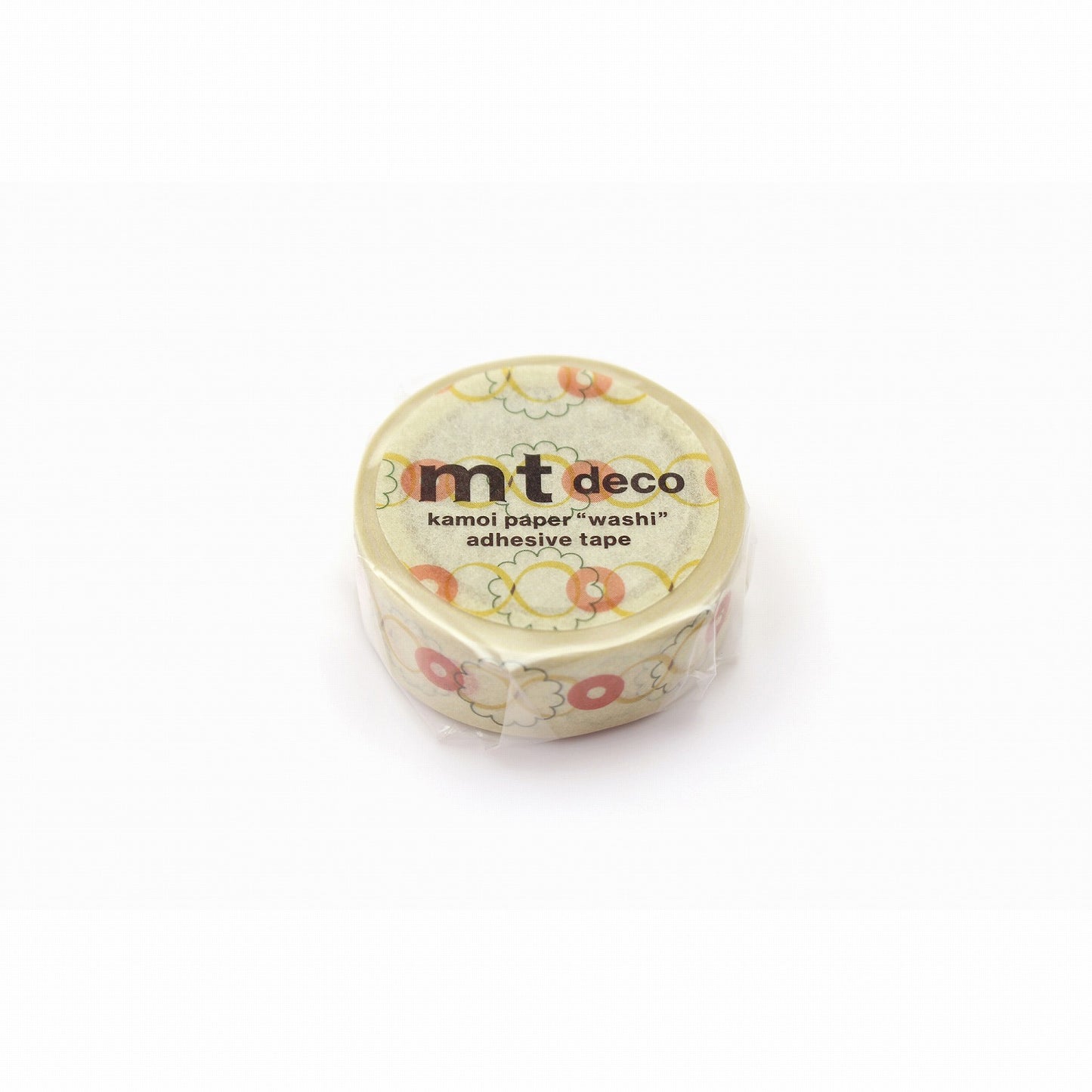 mt deco Retro Design Button Japanese Washi Tape Masking Tape