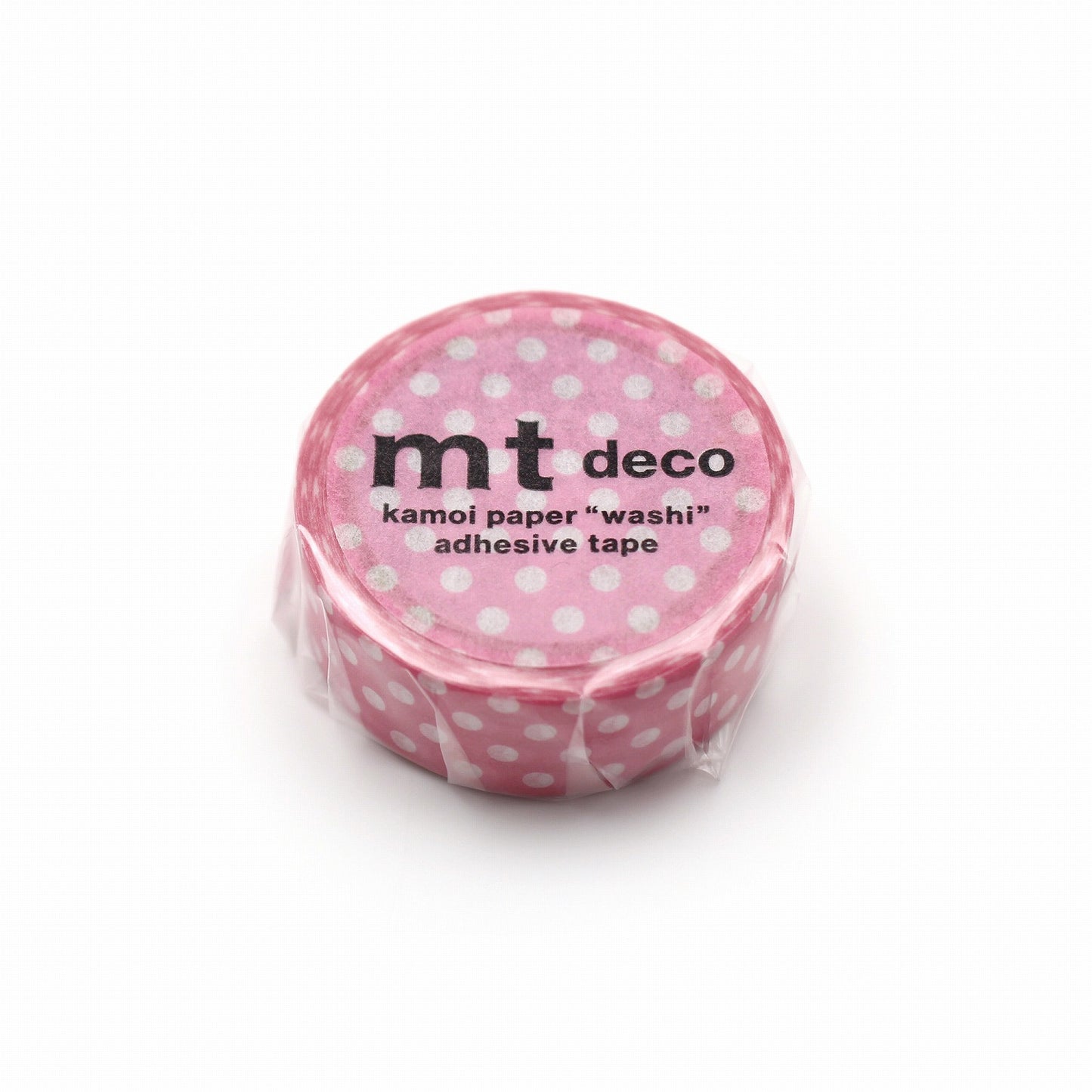 mt Deco Dot Aurora Pink Japanese Washi Tape Masking Tape