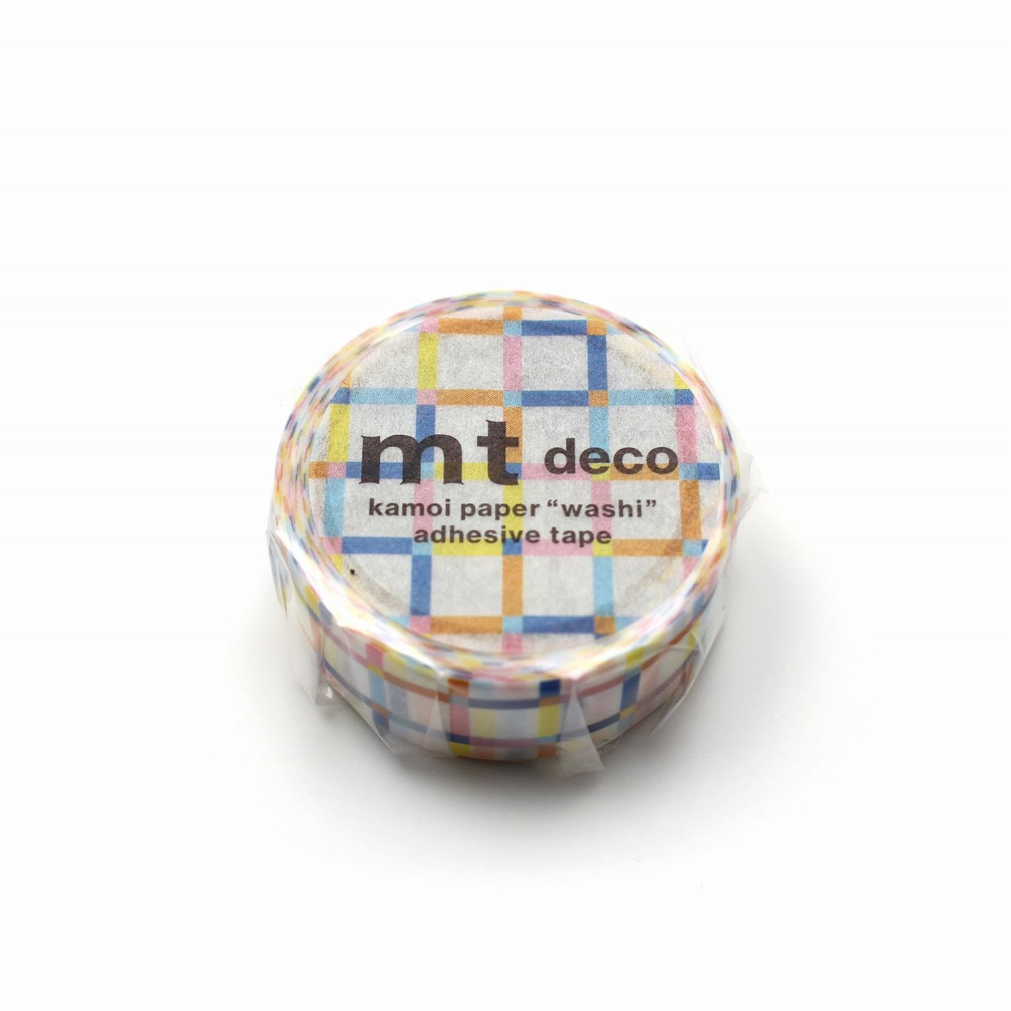 mt Deco Colorful Gingham Check Random Japanese Washi Tape Masking Tape