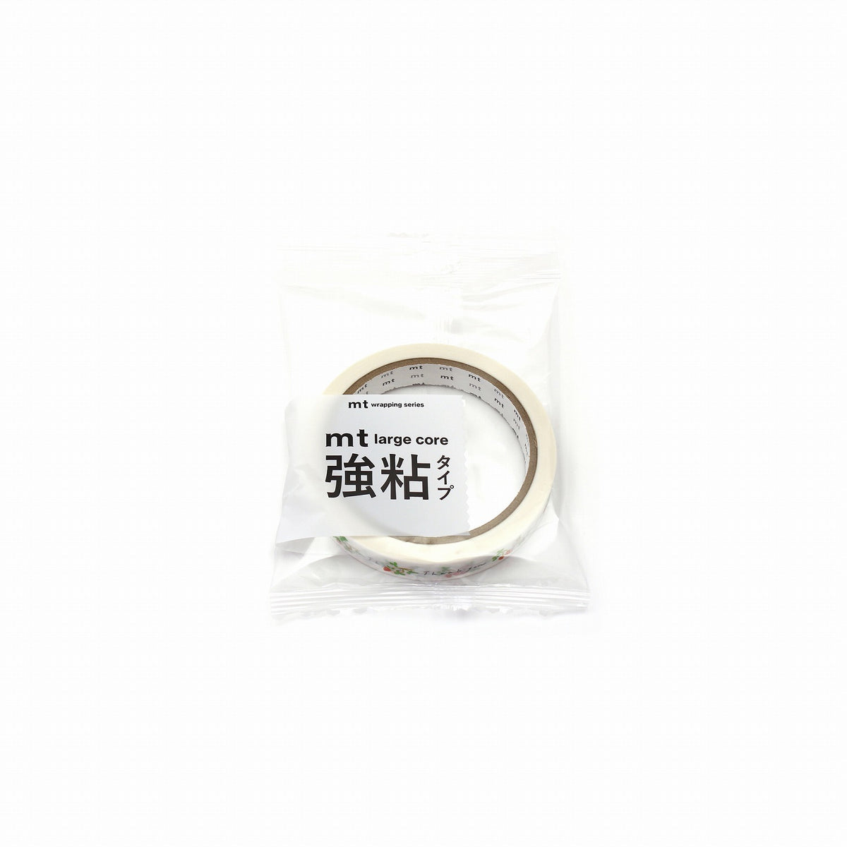 mt large core Strawberry Thank You Japanese Washi Masking Tape Strong Adhesive