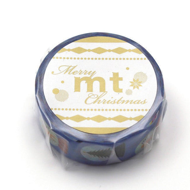 mt Christmas 2025 Snow Globe Japanese Washi Tape Masking Tape