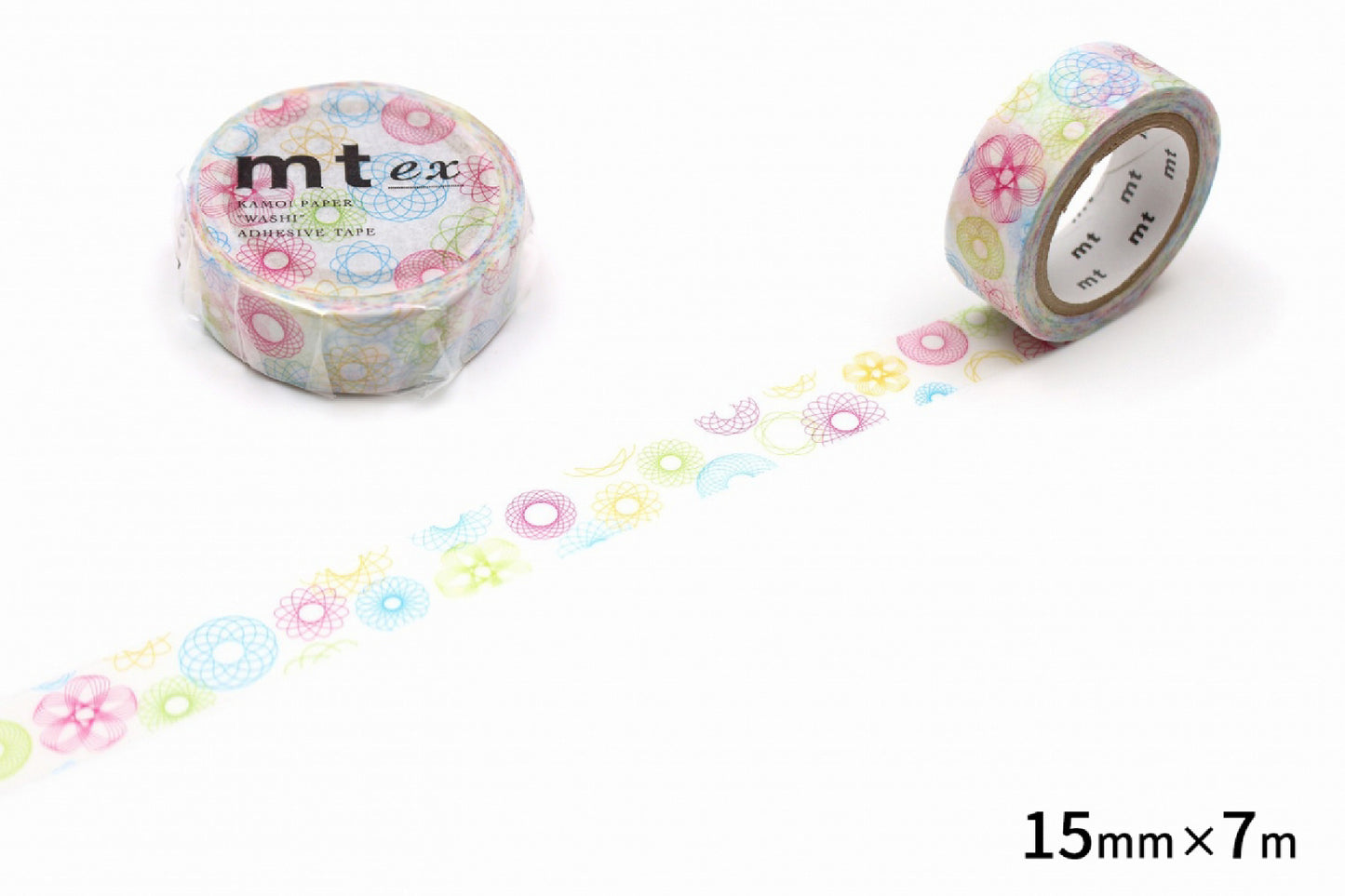 mt ex Spirograph Japanese Washi Tape Masking Tape - Sweet Birdie Boutique International