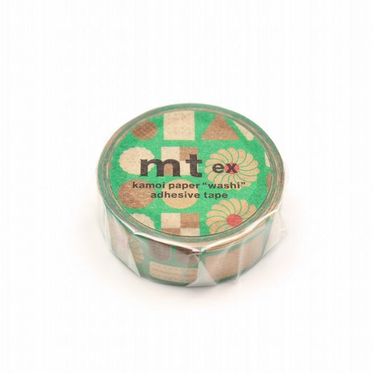 mt ex Geometry Cookie Japanese Washi Tape