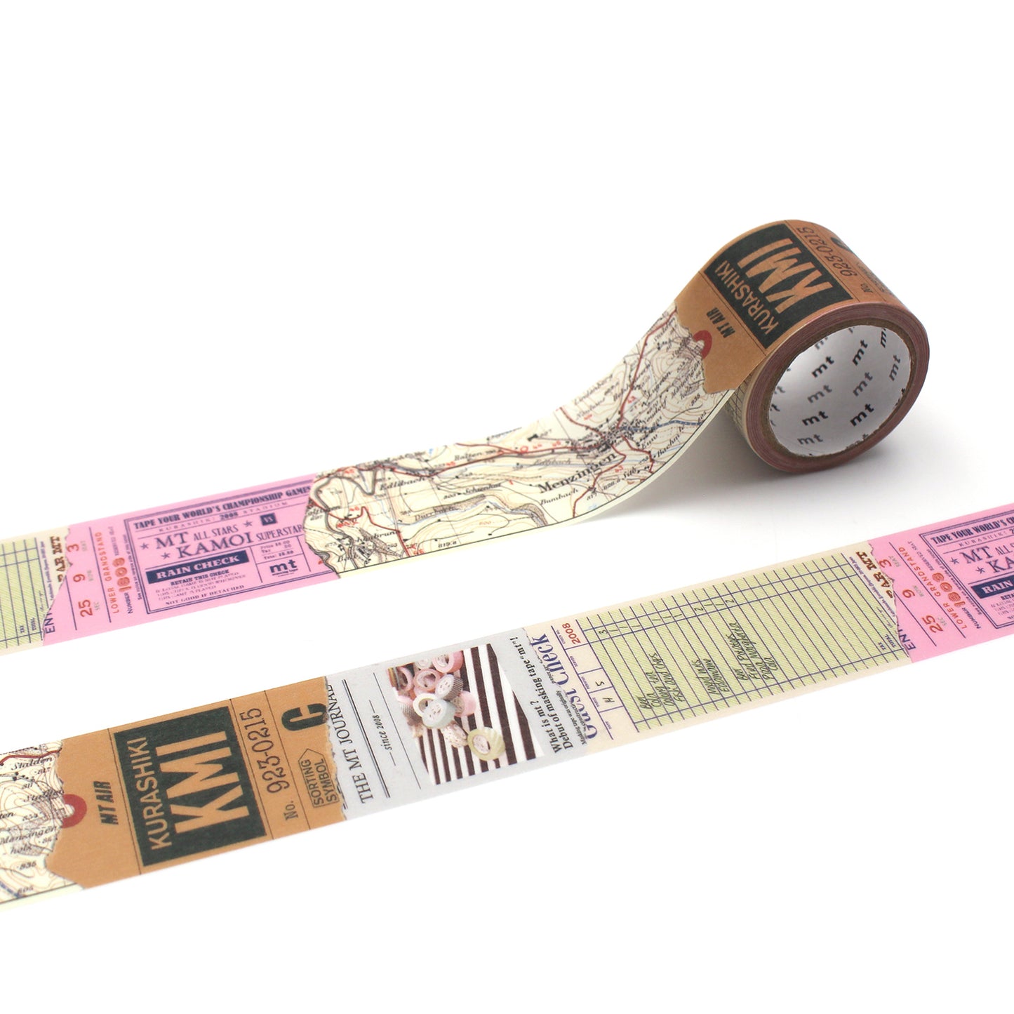 mt ex Retro Collage Japanese Washi Tape Masking Tape