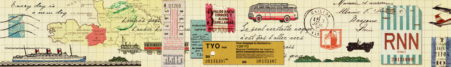 mt ex Travel Vehicle Japanese Washi Tape