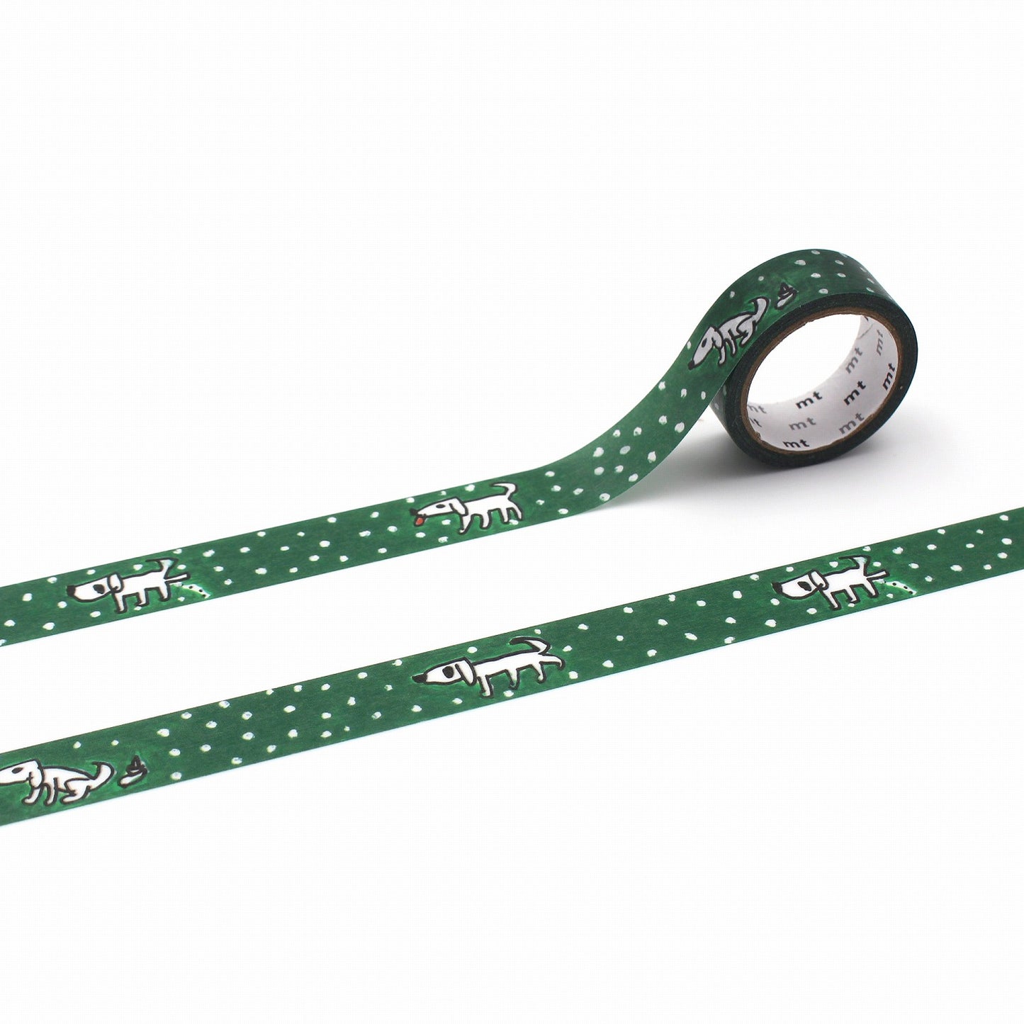 mt x Makoto Matsubayashi Dog Walking Japanese Washi Tape Masking Tape