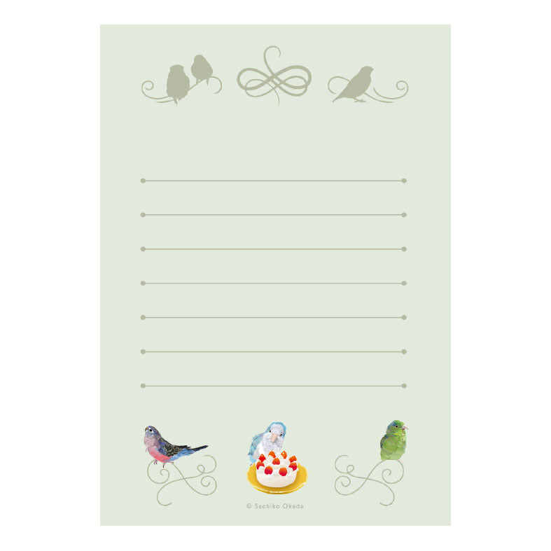 Party Time Mini Memo Pad