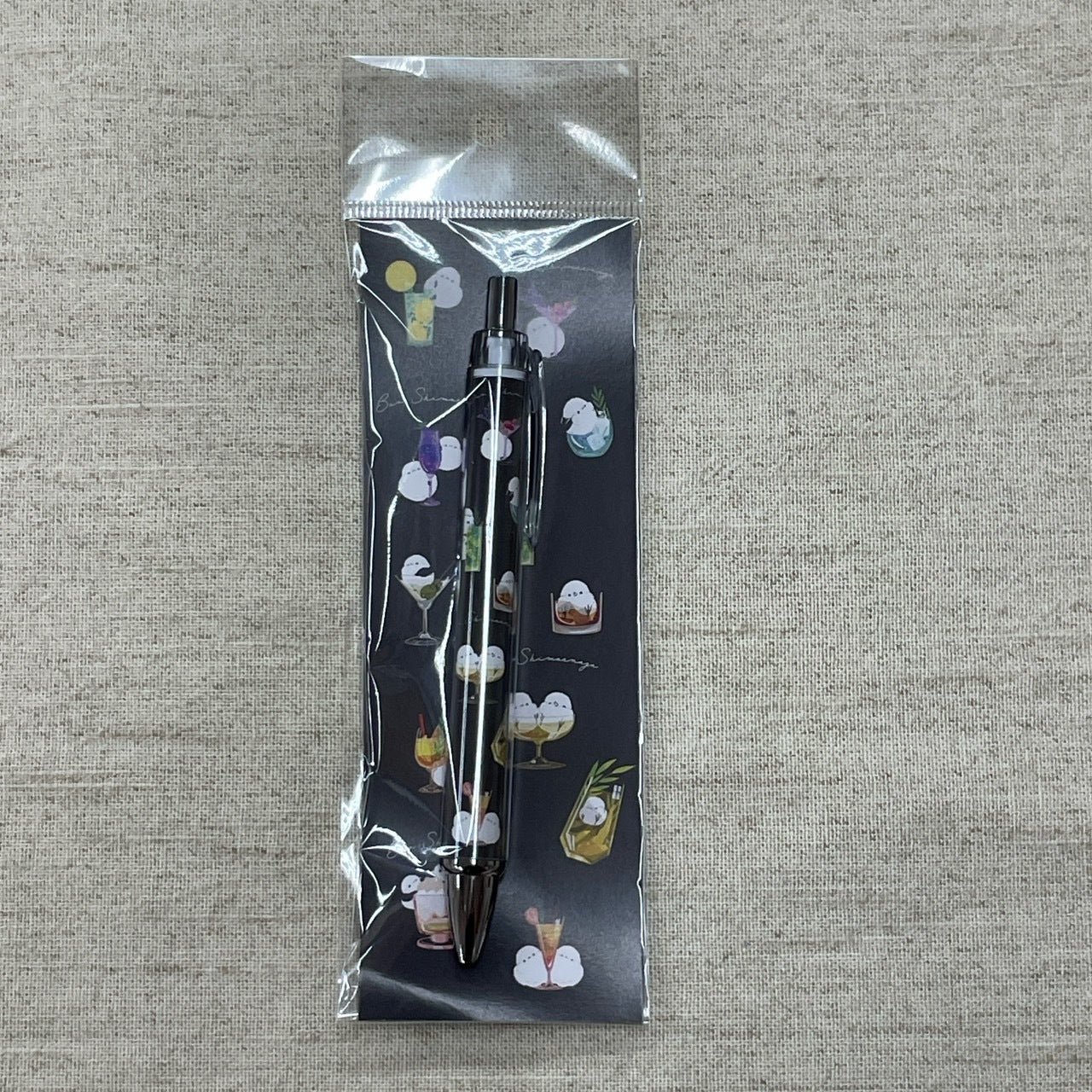 Long-tailed Tit Bar Ball Point Pen