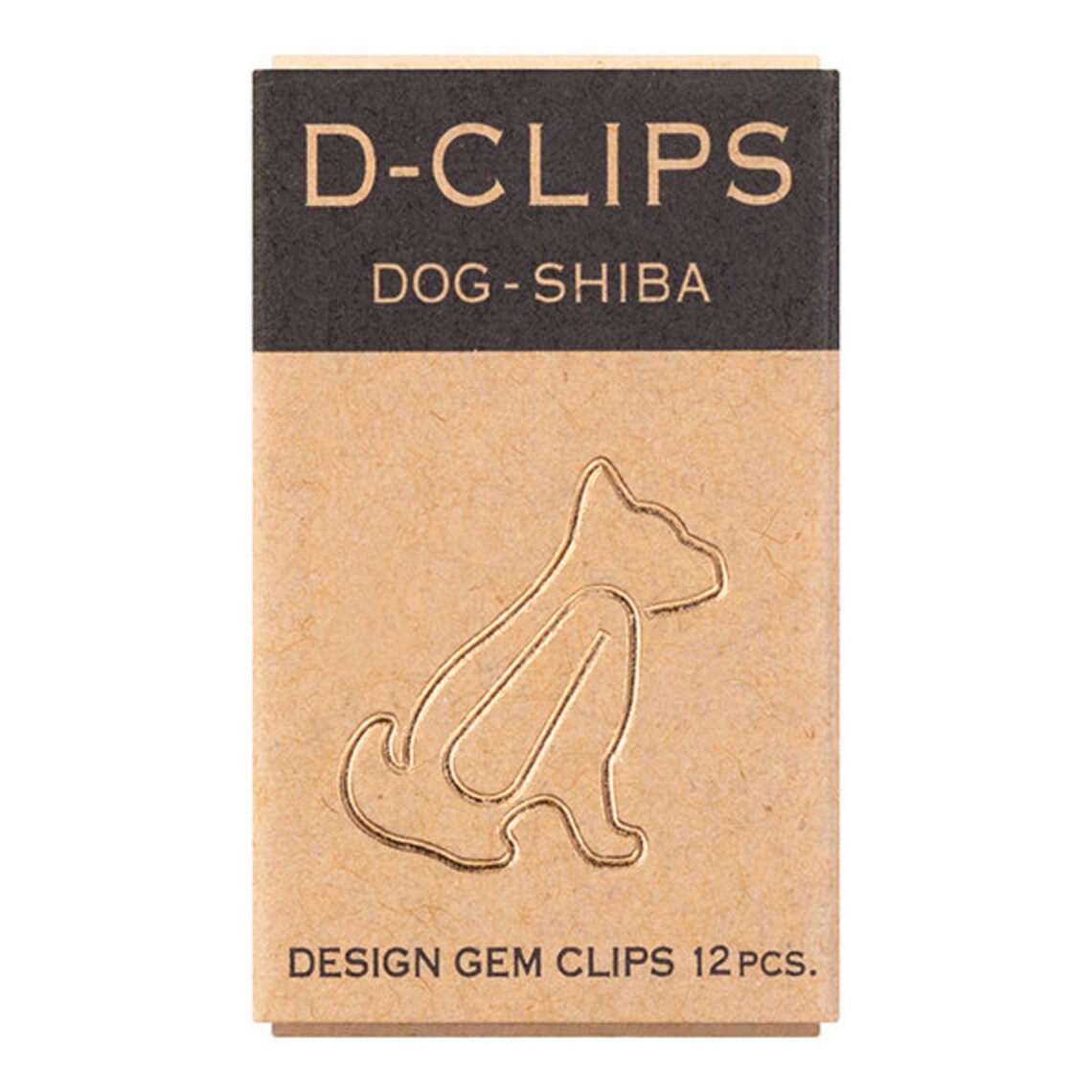 Sets of 12 Shiba Inu Dog Paper Clips