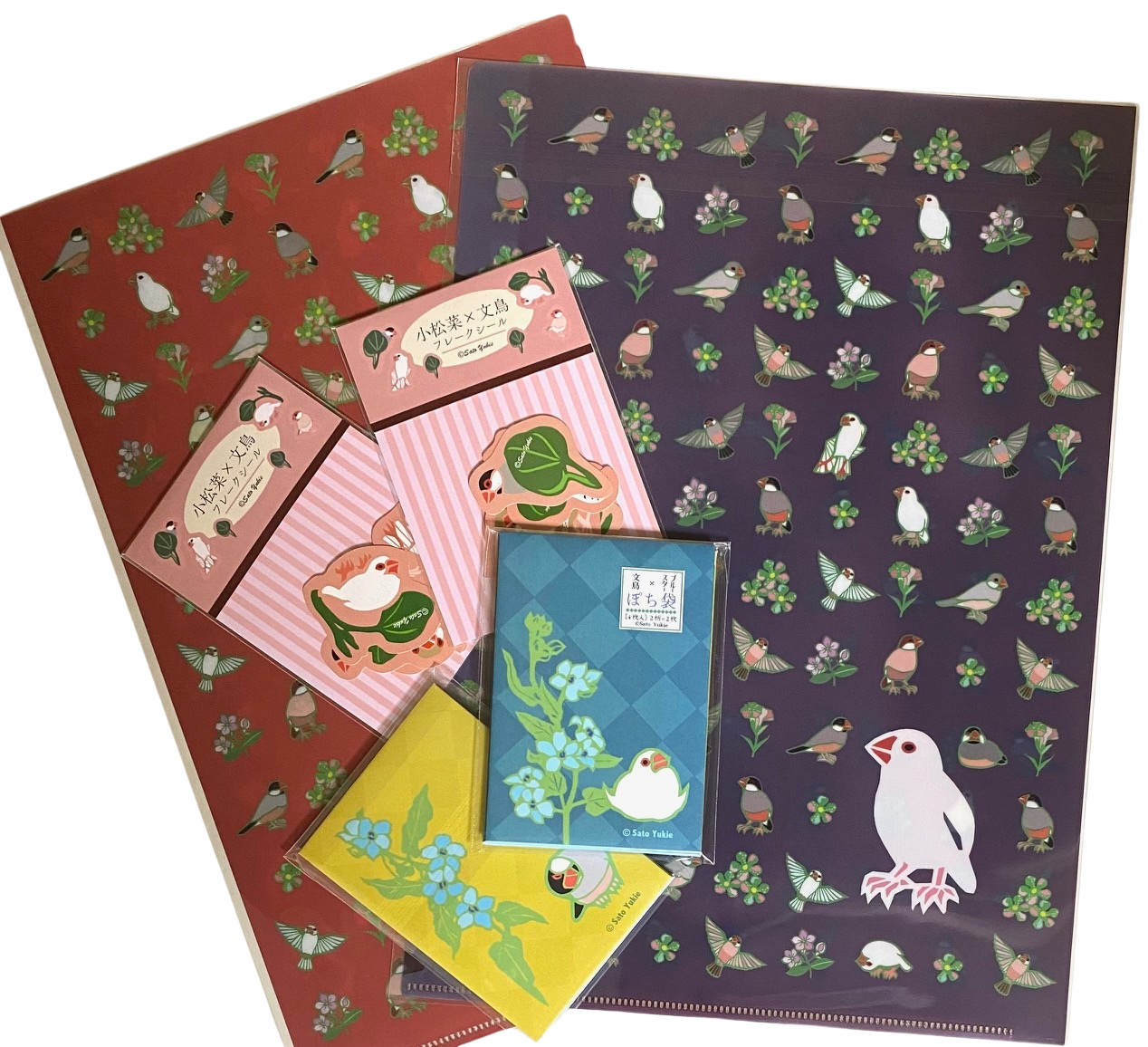 Java Sparrow Stickers Flakes