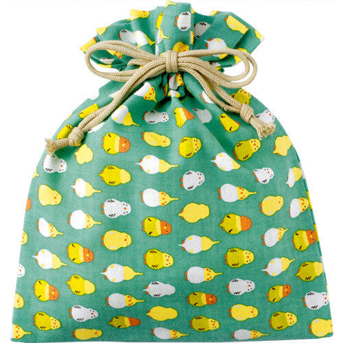 Budgie Cockatiel Lovebird Drawstring Bag Large