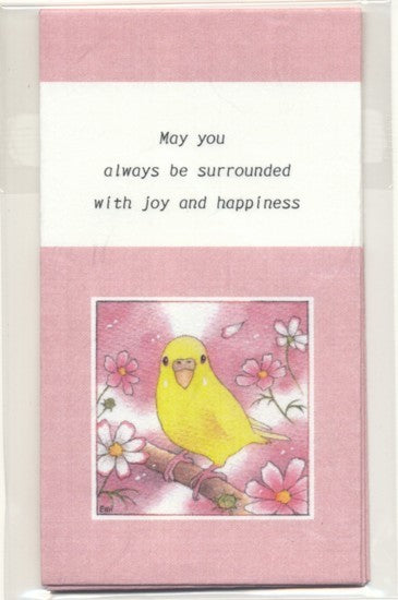 Sets of 3 Budgie Budgerigar Parakeet Mini Envelopes Emi-874 - Boutique Sweet Birdie