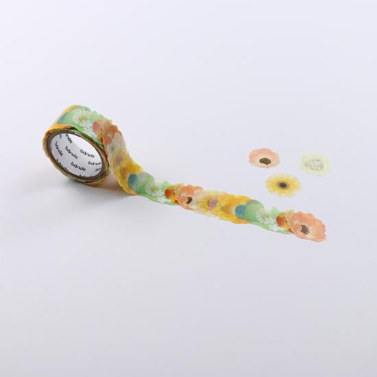 Anemone Bouquet  Stickers Japanese Washi Roll Stickers - Boutique SWEET BIRDIE