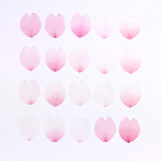 Cherry Blossoms Petals Japanese Washi Roll Stickers - Boutique SWEET BIRDIE