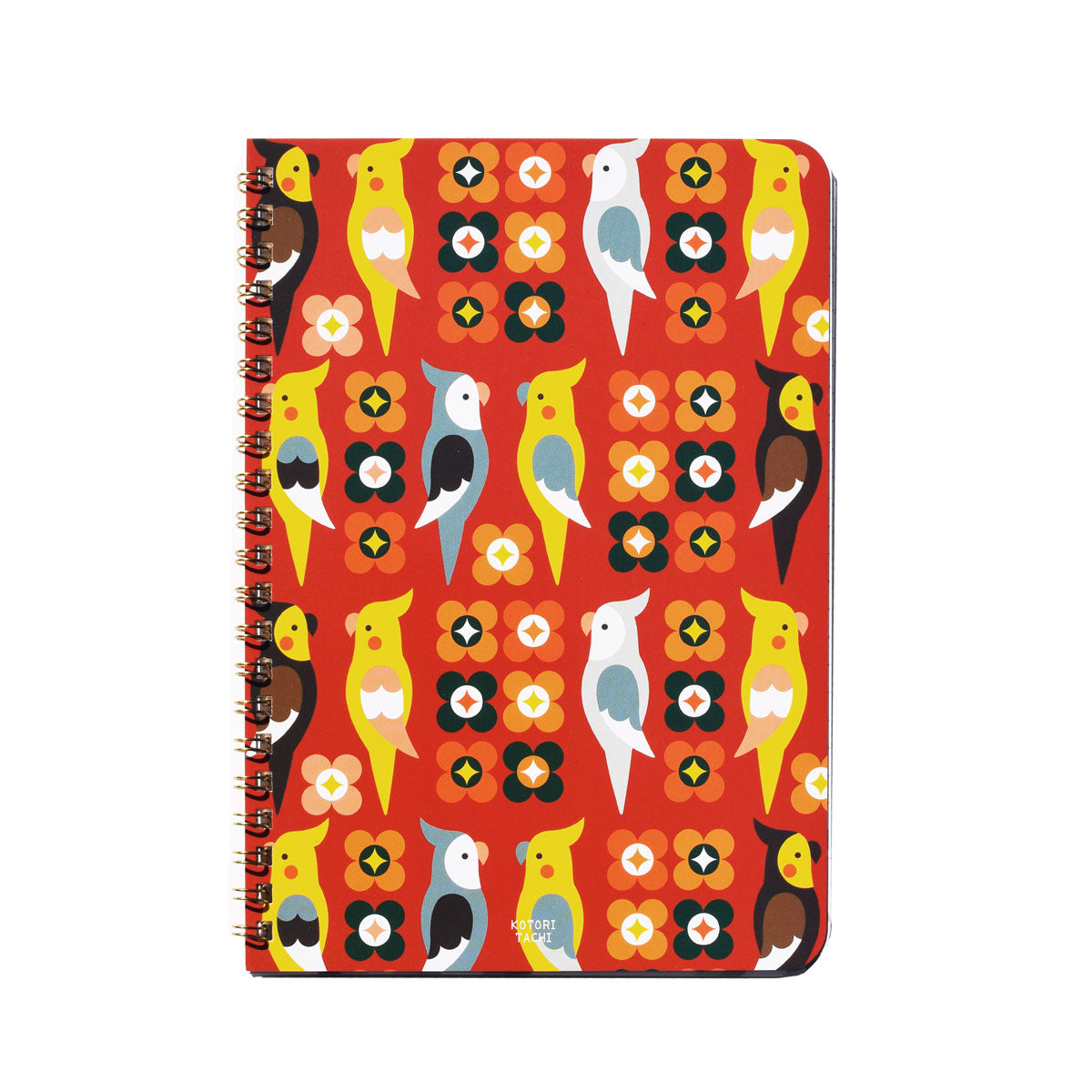 A5 Notebook Cockatiel 120 Pages - Boutique SWEET BIRDIE