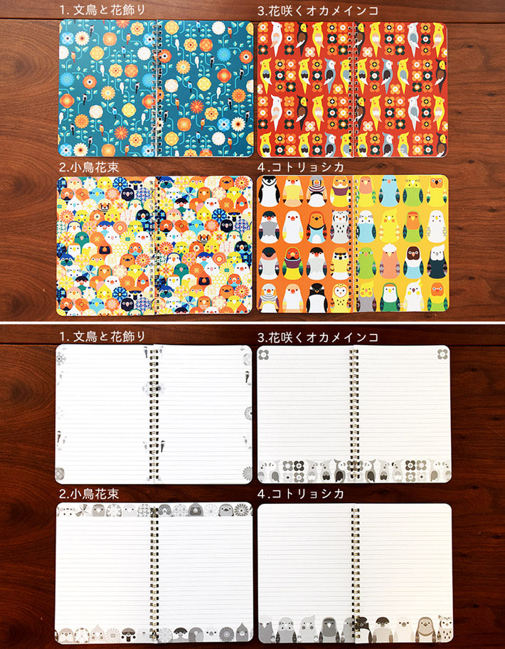 A5 Notebook Cockatiel 120 Pages - Boutique SWEET BIRDIE
