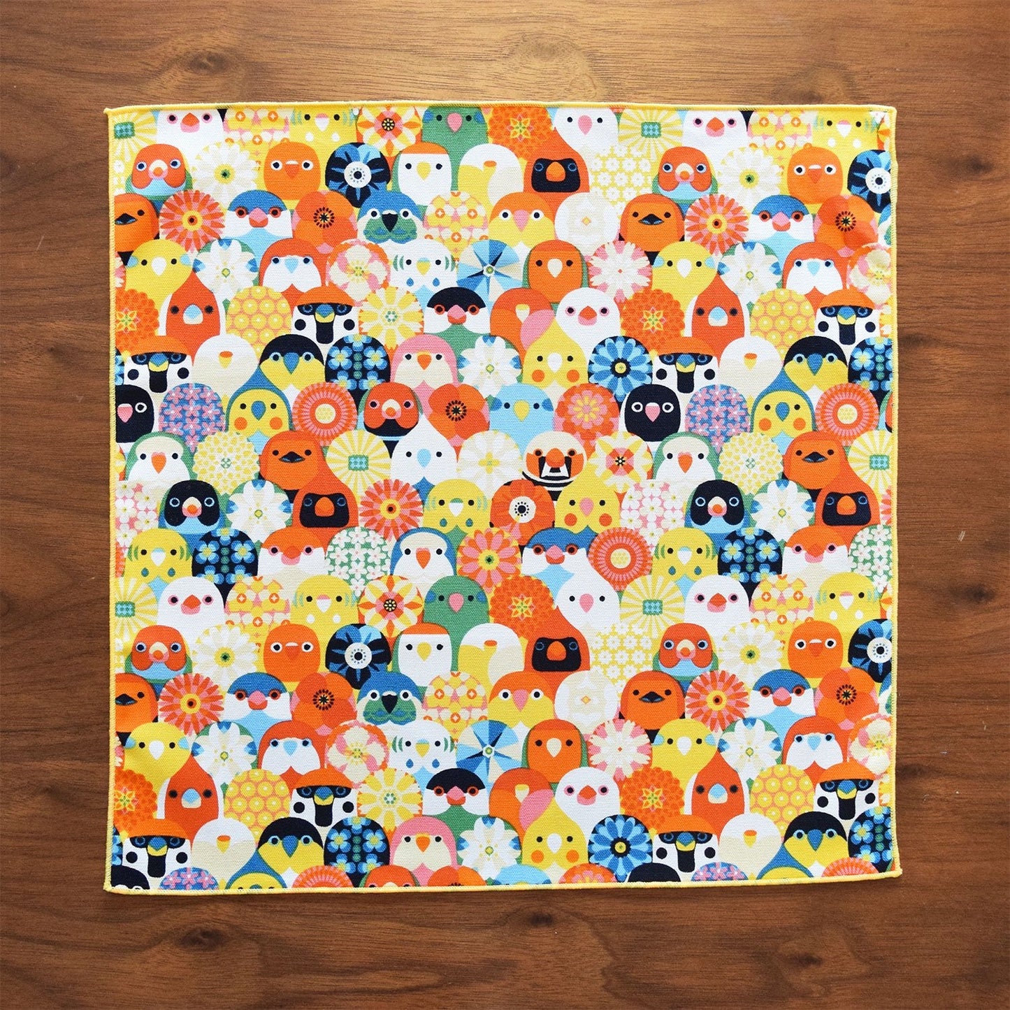 Many Birds Handkerchief Cloth