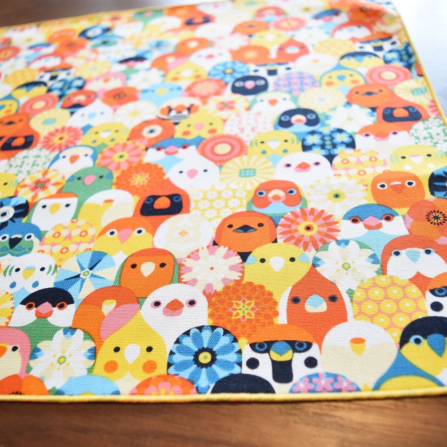 Many Birds Handkerchief Cloth