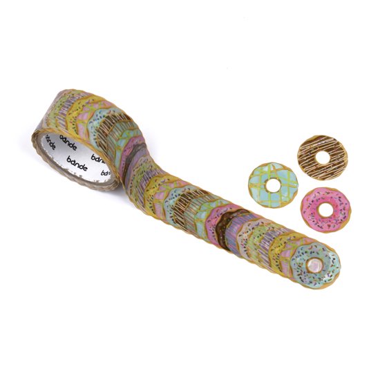 BANDE Doughnut Japanese Washi Roll Stickers