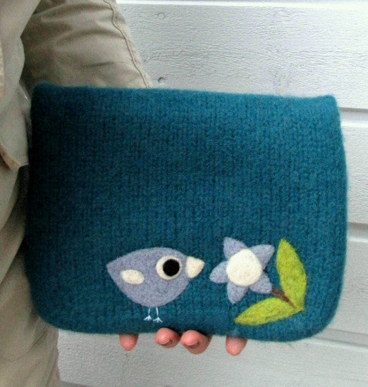 Budgie Budgerigar Parakeet Clutch Bag Purse - Boutique Sweet Birdie