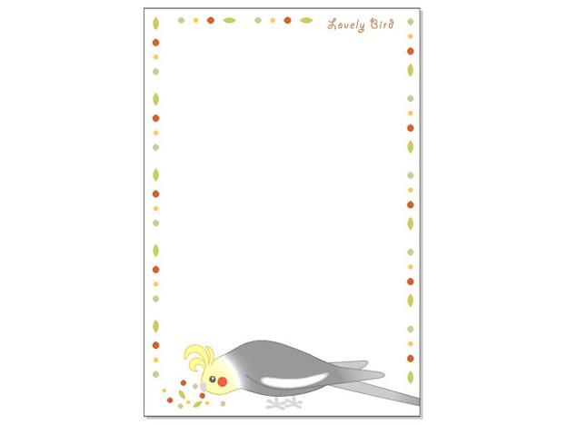 Cockatiel Postcard - Boutique SWEET BIRDIE